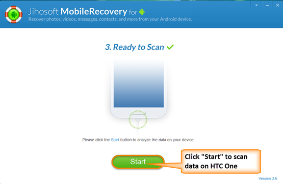 Scan deleted files on HTC One