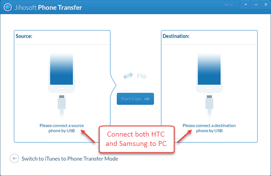 Connect Your HTC and Galaxy Phone to PC