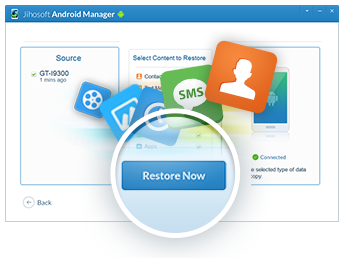 Instantly Restore Data to Android from Backup on Computer