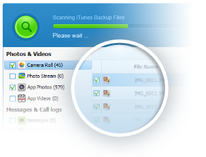 Preview and Extract Files from iPhone Backup Selectively