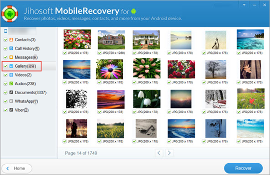 Step-by-step Guide to Recover Deleted Photos from Droid Razr