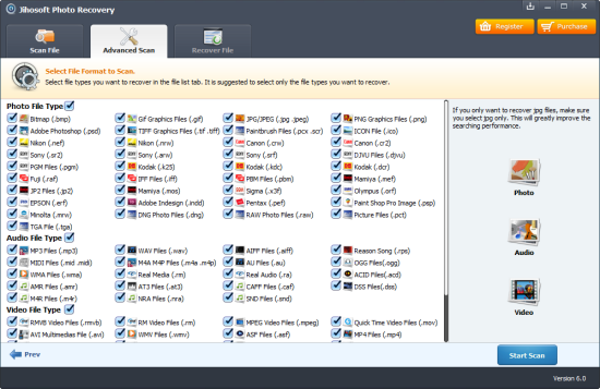 Jihosoft Photo Recovery - 图片恢复软件