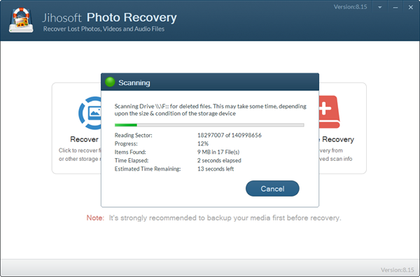 Jihosoft Photo Recovery User Guide