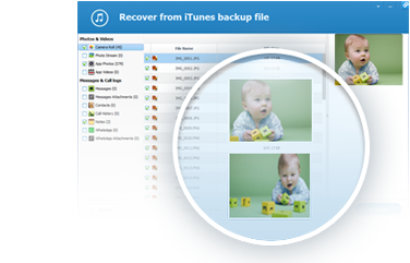 Jihosoft iPhone Data Recovery User-Friendly: Free Preview before Recovery & Selective Data Recovery
