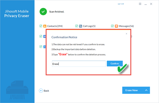 Jihosoft Mobile Privacy Eraser