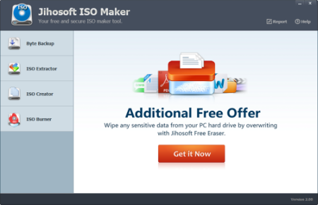 Jihosoft ISO Maker Free screenshot