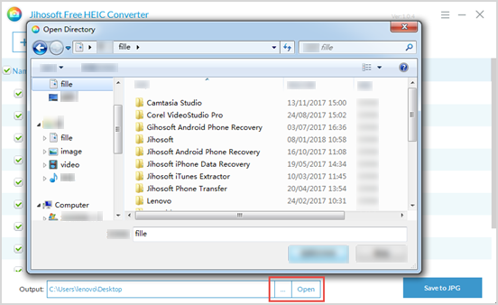 Jihosoft Free HEIC Converter User Guide