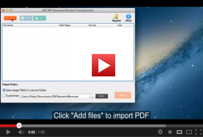 Video Guide about Jihosoft PDF Password Remover for Mac