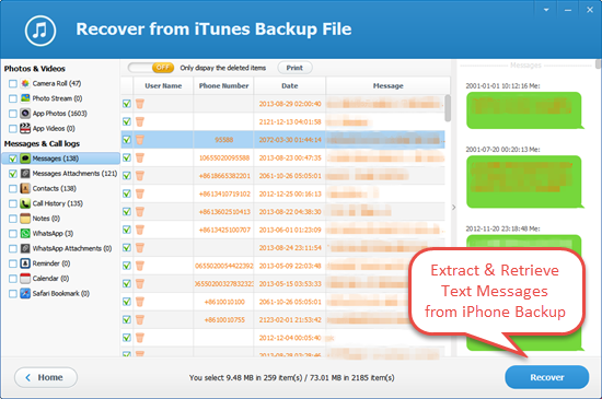 jihosoft iphone backup extractor freeware