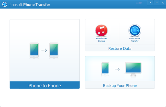 Jihosoft Phone Transfer screenshot