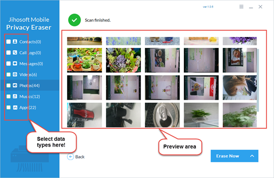 Jihosoft Mobile Privacy Eraser User Guide