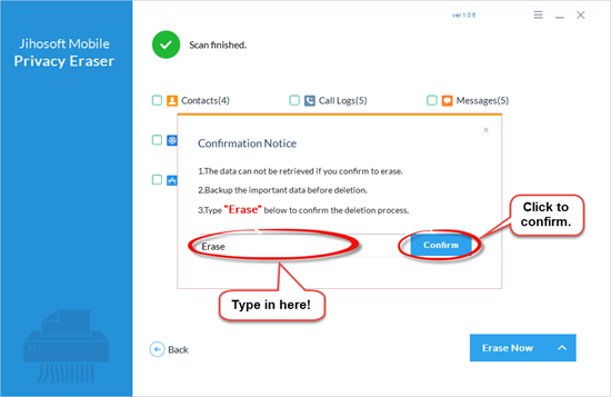 Jihosoft Mobile Privacy Eraser