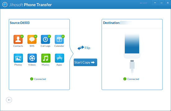 Transfer Musics, Photos, Videos, SMS and more data from Other Phone to Huawei