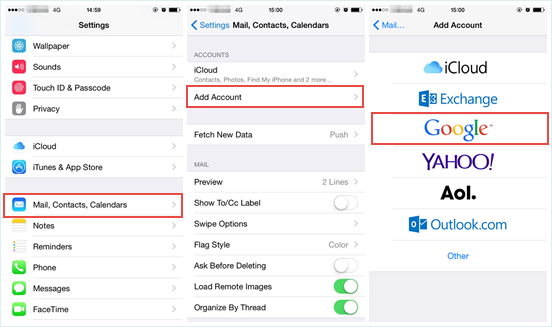 How to Transfer Contacts from Android to iPhone 