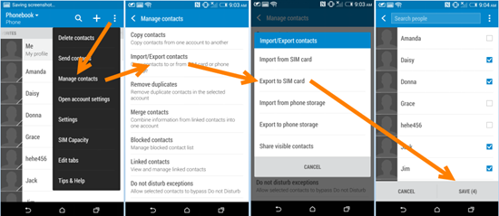 Transfer Contacts from Samsung, HTC, LG to Huawei