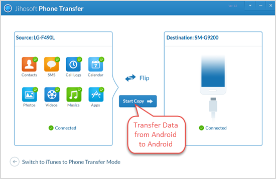 How To Transfer Data From Android To Android