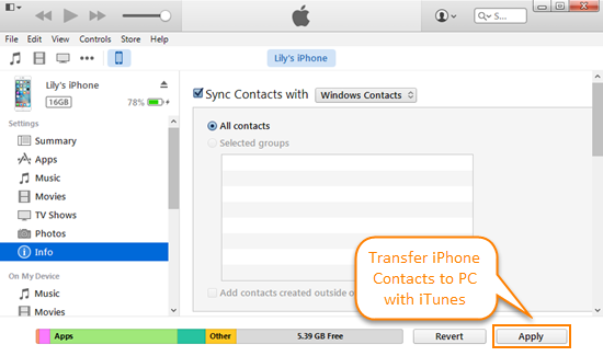 How To Transfer Contacts From Iphone To Pc With Without Itunes