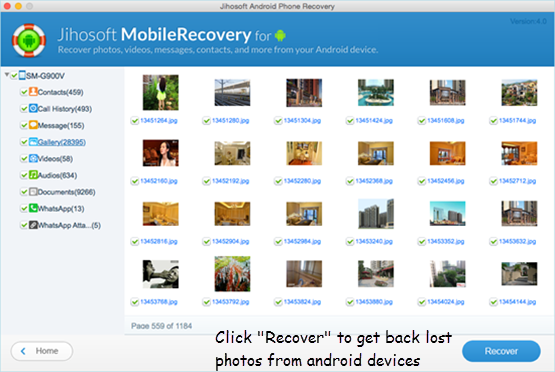 Recover Deleted Photos from Android Phones