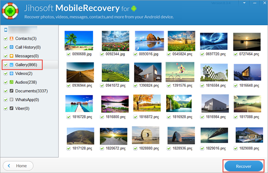 Recover Deleted Photos from Samsung Galaxy Note