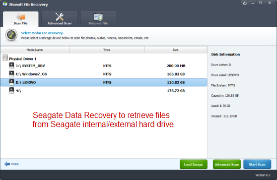 seagate recovery software