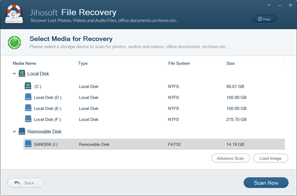 Follow the steps below to undelete files from RAW hard drive.