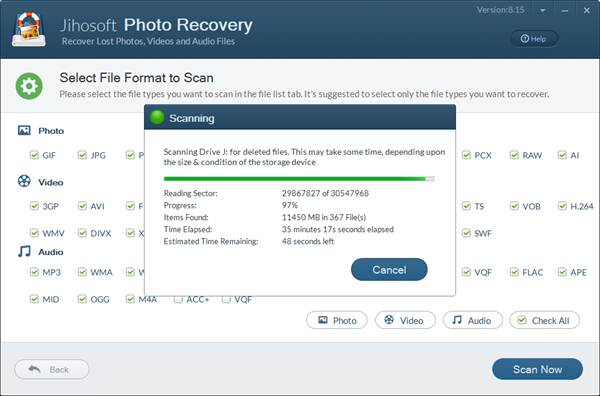 Jihosoft Photo Recovery User Guide