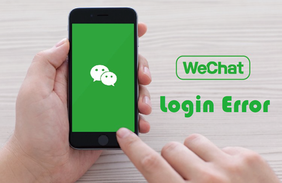 wechat login error android iphone