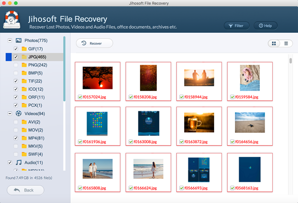 Jihosoft File Recovery for Mac