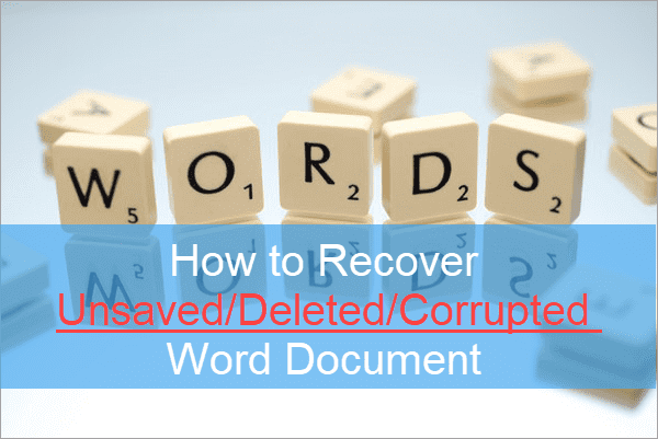 Word Document Recovery