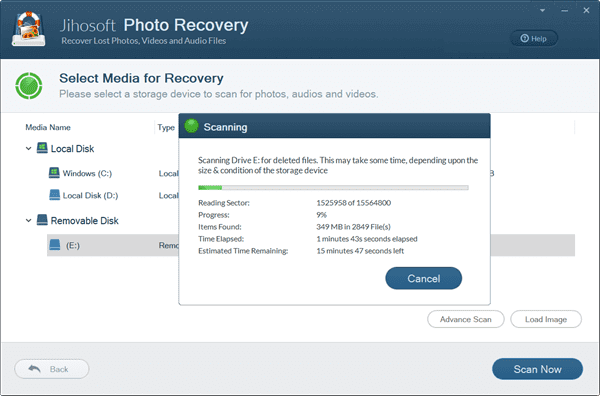 3 Steps to Recover Deleted MXF Files from Memory Card