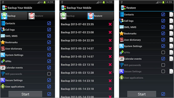 Backup Your Mobile is one of the Top 10 Best Free Android Backup Apps 2019.