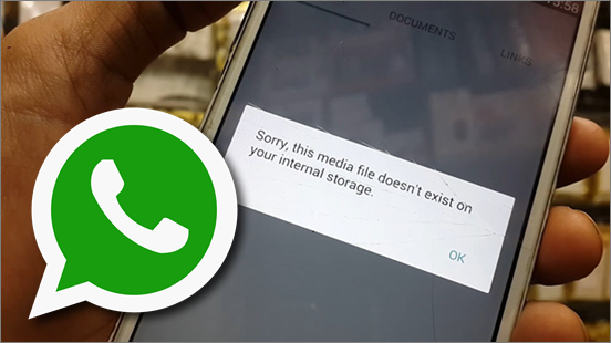 How To Fix Whatsapp Media File Missing Issue