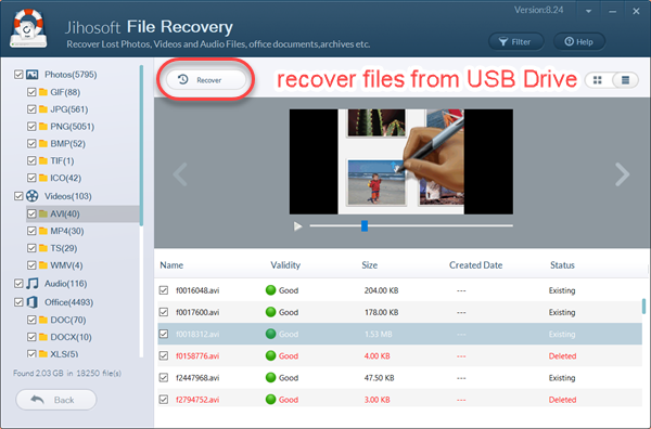 Recover Files from USB Drive 