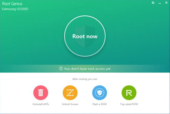 Root Genius is one of the best Android Root Softwares.