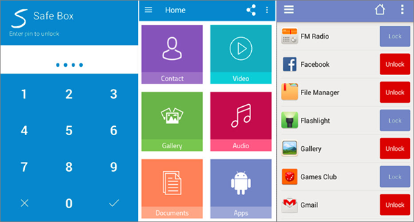 Using Safe Box to Hide Apps on Android Phone