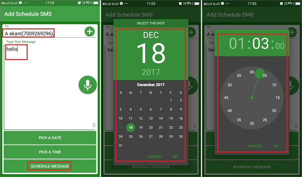 Schedule Text Messages with SMS Scheduler for Android