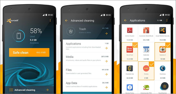 Avast is one of Top 5 Best Antivirus Apps for Android for Virus Removal.