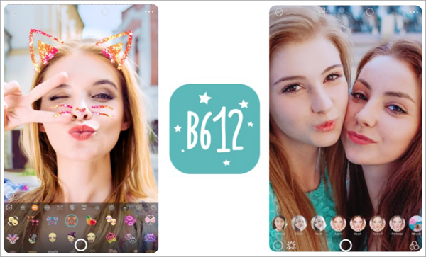  B612 – Selfiegenic Camera is one of the Best 5 Snapchat Like Face Filter Apps for Android 2019.