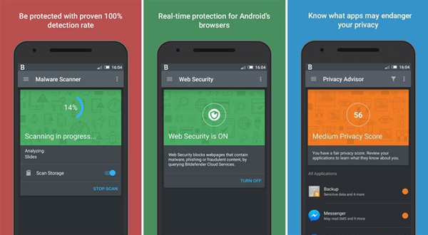 Bitdefenderis one of Top 5 Best Antivirus Apps for Android for Virus Removal.