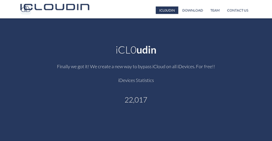 iCloudin is one of Top 4 Latest iCloud Activation Lock Removal Tools in 2018.