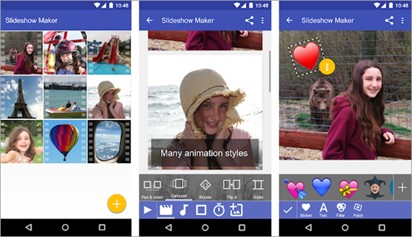 Scoompa Video is one if the Best Photo Album Maker for Android.