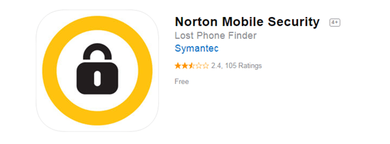 Norton Mobile Security is one of the top 8 Best Free Antivirus for iPhone/iPad in 2019.