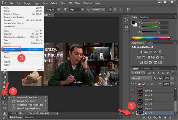 How to Add Text to an Animated GIF Using Photoshop [Quick Tip]