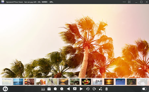 Apowersoft Photo Viewer is one of Windows Photos Alternatives to View Photos on Windows 10.