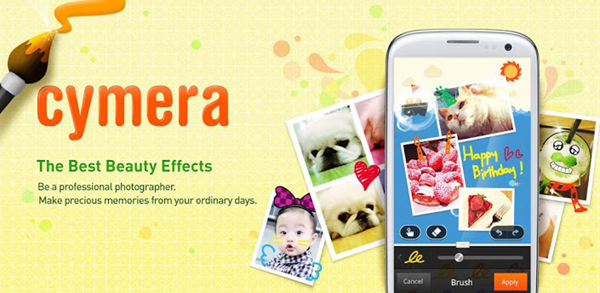 Cymera is one of the Best Free Camera Apps for Android 2019.