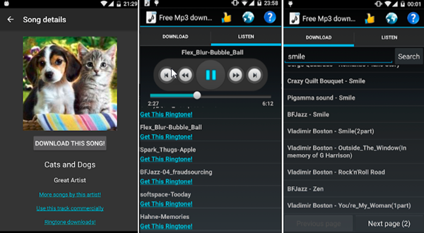 Download MP3 Music is one of Best 8 Free Offline Music Downloader Apps for Android.