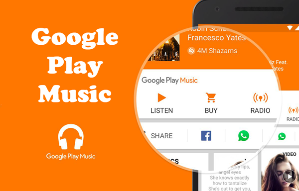 Google Play Music is one of Best 8 Free Offline Music Downloader Apps for Android.