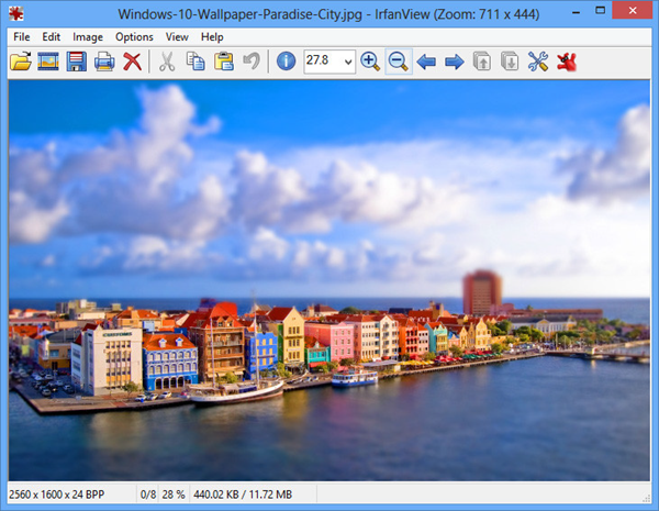 Irfanview is one of Windows Photos Alternatives to View Photos on Windows 10.