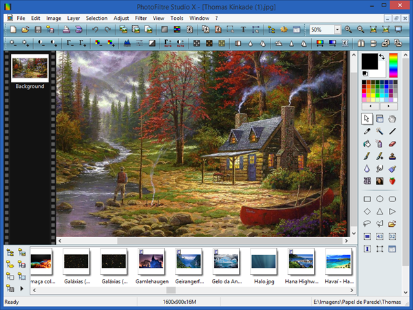 PhotoFiltre is one of the best 6 Free Photo Editor Softwares for Windows PC.