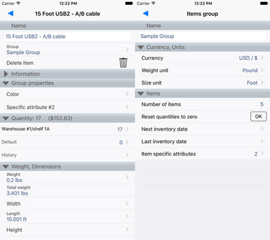 Stock Control is one of the best Inventory Management Apps for iOS in 2019.